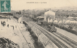 CPA-30-ARAMON-La Gare - Aramon