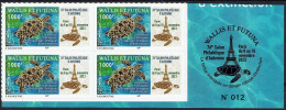 Wallis Et Futuna 2023 Bloc De 4 Coin De Feuille N° 012/100 - TIRAGE SPECIAL SALON AUTOMNE 2023 PARIS - Eiffel Tortue - Neufs