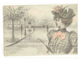 BOUTET Henri - Ouvrières Parisiennes  (17° Série )Femme Chapeau   (10) - Boutet