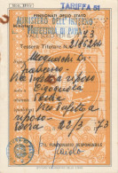 TESSERA FERROVIE PENSIONATI DELLO STATO 1973 (XF147 - Europa