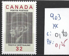 CANADA 903 ** Côte 0.80 € - Unused Stamps