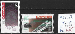 CANADA 952-53 ** & Oblitéré Côte 2.50 € - Usados