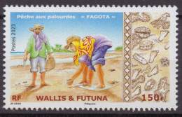 Wallis Et Futuna 2023 - Pêche Aux Palourdes, Fagota - 1 Val Neuf // Mnh - Ongebruikt