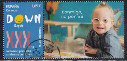 2023-ED. 5689 - Sello Solidario. Inclusión Personas Síndrome De Down - USADO - Used Stamps