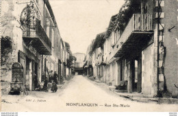 D47  .. MONFLANQUIN.... RUE STE-MARIE..... - Monflanquin