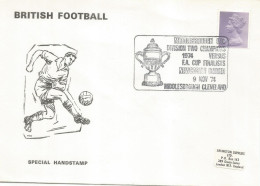 REINO UNIDO FUTBOL FOOTBALL 1974 MIDDLESBROUGH V NEWCASTLE UNITED - Clubs Mythiques