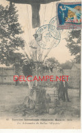 13 // MARSEILLE Exposition Internationale D Electricité  1908 / Les Aréonautes Du Ballon "electric" 43/ Timbre De L'expo - Internationale Tentoonstelling Voor Elektriciteit En Andere
