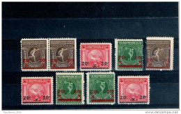 BELGIUM - BELGIO - Stamps Lot New-mint - Neue - Francobolli Lotto Nuovi (OLYMPIC GAMES 1920) SOVRASTAMPATI - OVERPRINTED - Collections