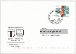 Liechtenstein 1995, Brief Gamprin-Bendern - Kleindöttingen - Briefe U. Dokumente