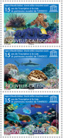 Nouvelle-Calédonie 2023 - Patrimoine Mondial, Unesco, Faune Calédonienne - 3 Val Neuf // Mnh - Unused Stamps