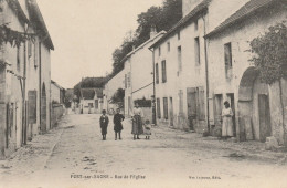 CPA-70-PORT SUR SAONE-Rue De L'église - Port-sur-Saône