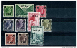 Luxembourg - Lussemburgo - Stamps Lot New-mint - Neue - Francobolli Lotto Nuovi - Sammlungen