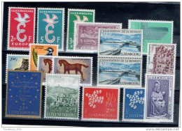 Luxembourg - Lussemburgo - Stamps Lot New-mint - Neue - Francobolli Lotto Nuovi (EUROPA CEPT) - Sammlungen