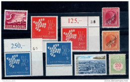Luxembourg - Lussemburgo - Stamps Lot New-mint - Neue - Francobolli Lotto Nuovi (EUROPA CEPT) - Colecciones