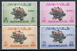 Réf 79 < BAHAWALPUR < Yvert Service N° 25 à 28 * Neuf Ch * MH - Cat 12.00 € - UPU -- U.P.U. - Bahawalpur