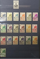 AOF Lot De 96 Timbres En Neuf Et Oblitéré ,collection Quasi Compléte Avec Des PA Et Taxe - Unused Stamps