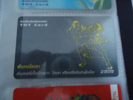 THAILAND  USED CARDS  SPORTS Martial Arts - Sport