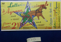 BIGLIETTO LOTTERIA  (MY723 - Billetes De Lotería