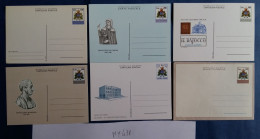 SERIE 6 INTERI POSTALI NUOVI SAN MARINO  (MY438 - Postal Stationery