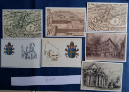 LOTTO 7 INTERI POSTALI NUOVI - VATICANO (MY459 - Enteros Postales