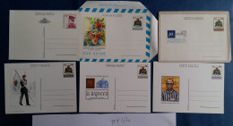 SERIE 6 INTERI POSTALI NUOVI SAN MARINO  (MY420 - Enteros Postales