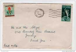 Sudafrica - South Africa - Lettera Busta Letter Cover Briefe - From South Africa To Germany (anni '50 - From'50s) - FDC