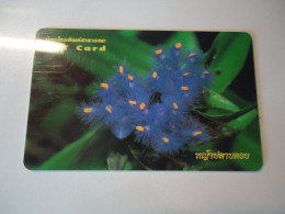 THAILAND USED CARDS  FLOWERS - Fiori