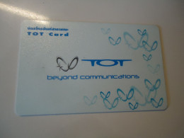 THAILAND USED CARDS ANNIVERSARIES   TOT - Telefoni