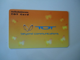 THAILAND USED CARDS ANNIVERSARIES   TOT - Telefone