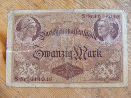 Billet 20 Mark / Allemagne 1914 - 20 Mark