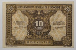 Indochine - 10 Cents - 1942 - PICK 89a - SPL - Indochina