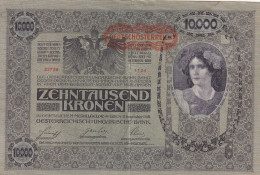 BANCONOTA AUSTRIA 10000 1918 VF  (B_301 - Oesterreich