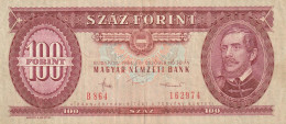 BANCONOTA UNGHERIA 100 FIORINI VF  (B_123 - Hungary