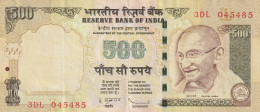 BANCONOTA INDIA 500  VF  (B_117 - India