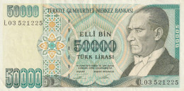 BANCONOTA TURCHIA 50000 EF  (B_116 - Turkey