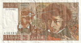 BANCONOTA FRANCIA 10 BERLIOTZ 1976 VF  (B_68 - 10 F 1972-1978 ''Berlioz''