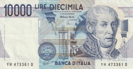 BANCONOTA L.10000 VOLTA AUNC  (B_48 - 10000 Lire