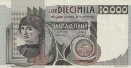 BANCONOTA L.10000 DAL CASTAGNO UNC  (B_42 - 10.000 Lire