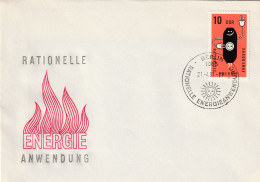 DDR 1981, FDC Unused, Rational Use Of Energy. - 1981-1990