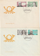 DDR 1977, FDC Unused, Important Personalities - 1971-1980