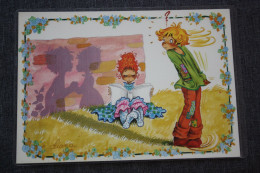 Art - Illustrateur Diana Et La Vie / Book Reading- Old French Postcard / Boy And Girl - Cartes Humoristiques