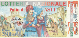 BIGLIETTO LOTTERIA  (BN591 - Billetes De Lotería