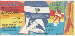 BIGLIETTO LOTTERIA  (BN577 - Billetes De Lotería