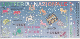 BIGLIETTO LOTTERIA  (BN568 - Billetes De Lotería