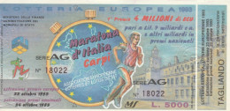 BIGLIETTO LOTTERIA  (BN541 - Billetes De Lotería