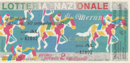 BIGLIETTO LOTTERIA  (BN536 - Billetes De Lotería