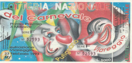 BIGLIETTO LOTTERIA  (BN507 - Billetes De Lotería