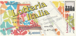 BIGLIETTO LOTTERIA  (BN505 - Billetes De Lotería