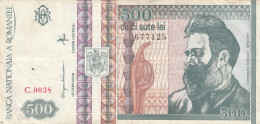 BANCONOTA - ROMANIA 500 LEI VF (BN320 - Roumanie