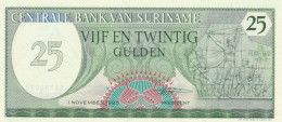 BANCONOTA - SURINAME 25 GULDEN UNC (BN273 - Surinam